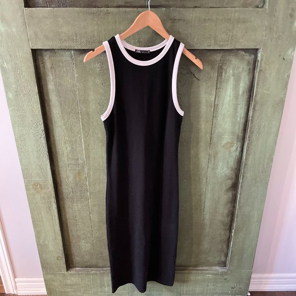 Zara Dresses & Skirts - Zara Tube Tank Dress-black-size M
